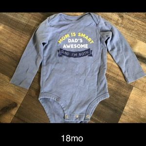 18mo long sleeve onesie